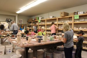 Youth Pottery Classroom View